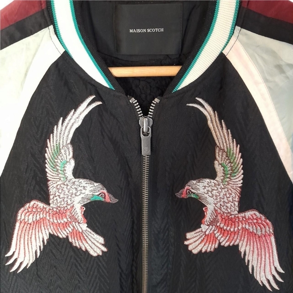 Maison Scotch Bomber Jacket - Picture 2 of 5